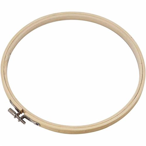 Creotime cadre de broderie en bois de 20 cm chacun