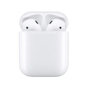 Apple AirPods with Charging Case - 2nd Generation - werkelijk draadloze koptelefoon met micro - oordopje - Bluetooth - voor iPad/iPhone/iPod/TV/Watch