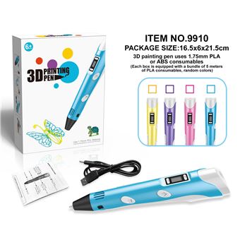 3d Pen Pour Enfants Et Adultes - Stylo 3D avec USB - Kit de stylo 3D Ing -  Stylos d’art 3D pour adultes