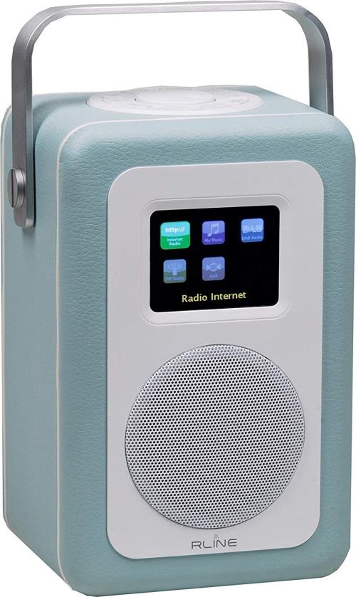 Redline Play R1 Radio Dab/Dab + Internet WiFi Portable Bleu