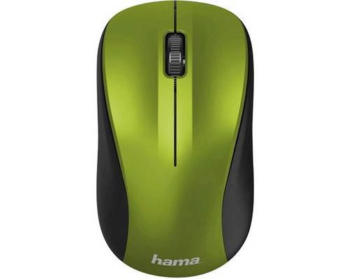  Hama Souris optique sans fil ""MW-300"", 3 boutons, jaune citron