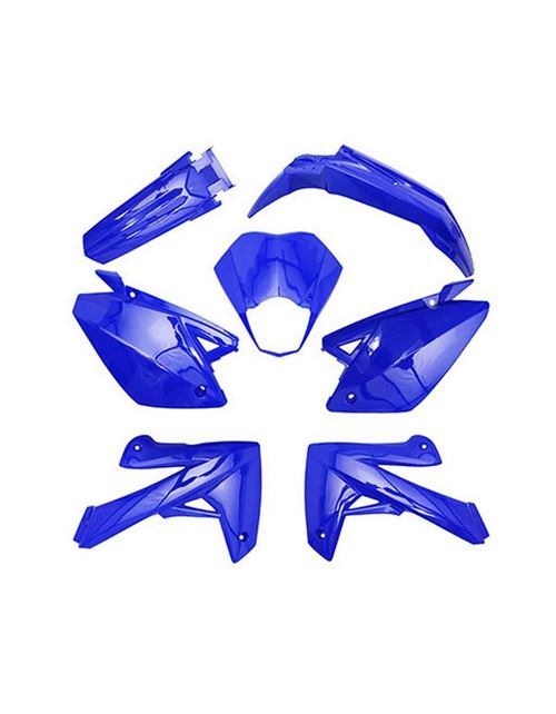 Carrosserie-carenage 50 a boite adaptable rieju 50 mrt 2009+, mrt enduro 2009+, mrt pro 2009+, mrt sm 2009+ Bleu brillant