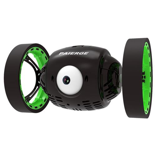 Voiture radio commandée Intelligent Big Eye Bouncing RC Jumping Remote Control - Noir