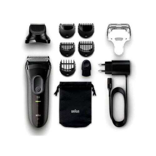 Braun Series 3 Shave&Style 3000BT 3-in-1 - scheerapparaat - grijs