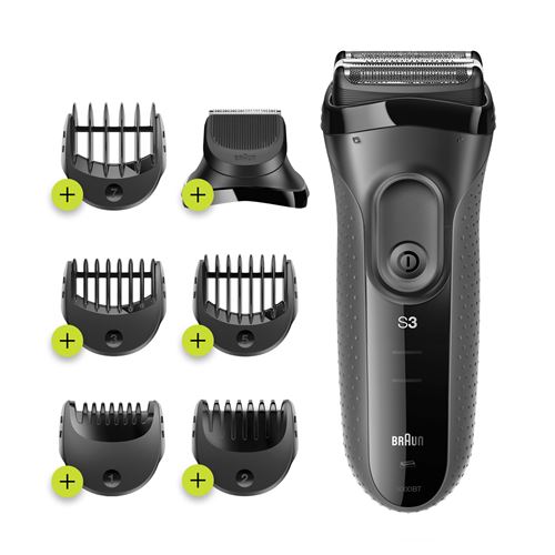 Braun Series 3 3000Bt Shave&Style Rasoir à Grille Tondeuse Gris