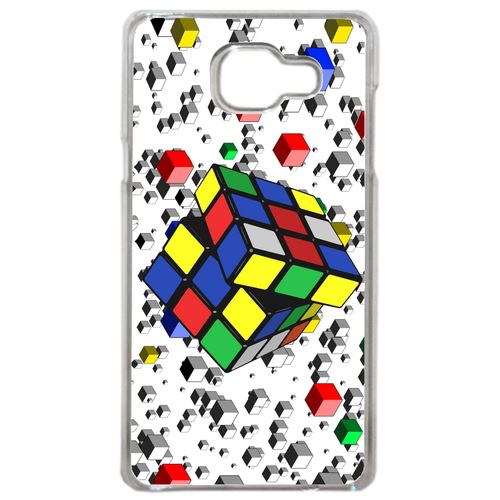 Coque Rubik's Cube 3d Compatible Samsung Galaxy A3 2016 Transparent