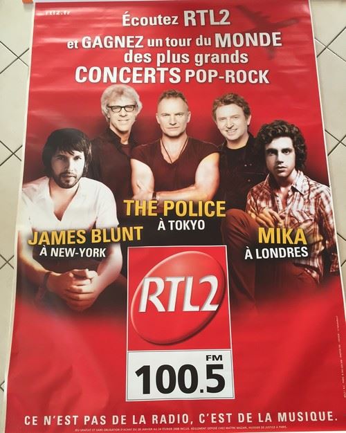 The Police - 120x175 cm - AFFICHE / POSTER État correct - N/A reconditionné disponible sur Fnac