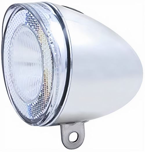 Spanninga batteries de phares Swingo XBà leds 9 cm chrome