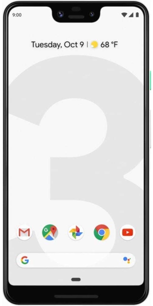 Smartphone-Google Pixel 3XL 64G-12MP 6.3 pouces débloqué-blanc