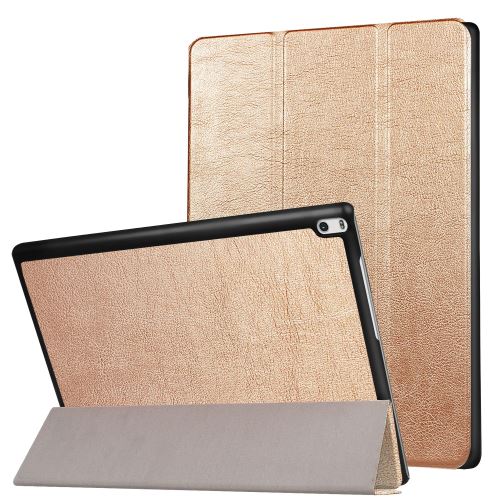 Etui en PU stand en trois voletsou pour votre Lenovo Tab 4 10 Plus
