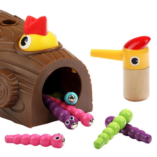 Tout-Petit Jouet Magnétique Jouet Set Capture et Jouet D'Alimentation Jouet