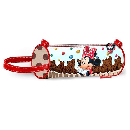 Karactermania Minnie Mouse Muffin-Cylinder Pencil Case Trousses, 22 cm, Marron (Brown)