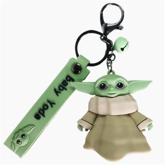 Porte Cles Star Wars The Mandalorian The Child Bebe Yoda Figurine 6 Cm Porte Clef Achat Prix Fnac