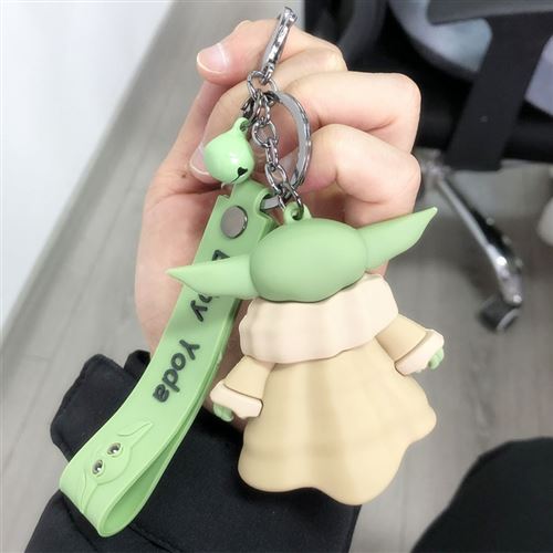 Porte Cles Star Wars The Mandalorian The Child Bebe Yoda Figurine 6 Cm Porte Clef Achat Prix Fnac
