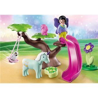 Playmobil 1.2.3 70400 Aire de jeux féerique