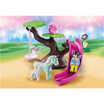 Playmobil 1.2.3 70400 Aire de jeux féerique
