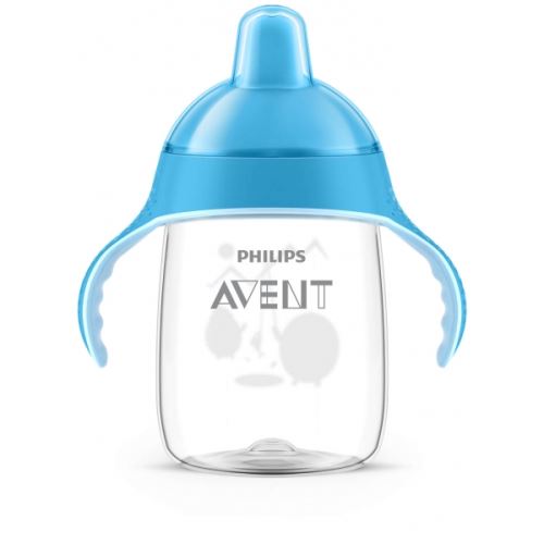Tasse bec anti-fuites 340 ml bleu - philips avent