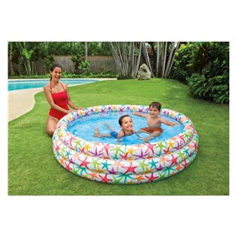 Piscine Enfant Ronde Decor Etoiles Intex Jeu Piscine Gonflable Achat Prix Fnac