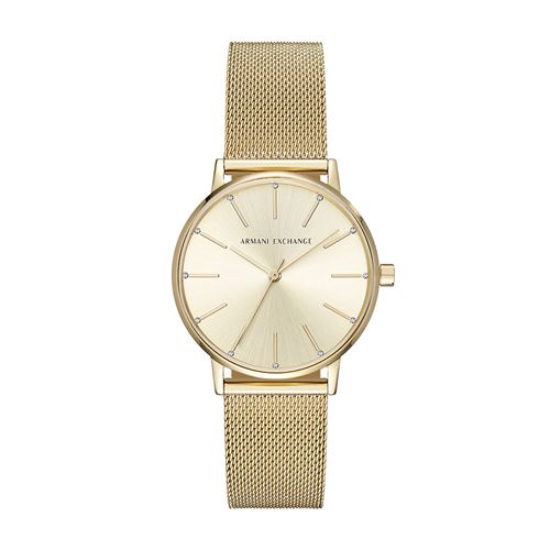 Montre ARMANI EXCHANGE en Maille milanaise Jaune