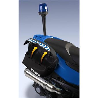 Véhicule électrique pour enfant Feber Police 12V Bleu