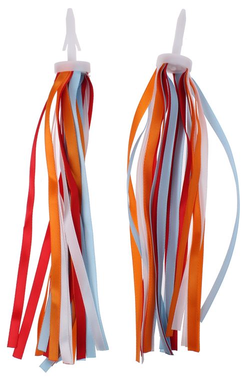 Pexkids Fraaie Franje guirlandes de direction 26 cm orange