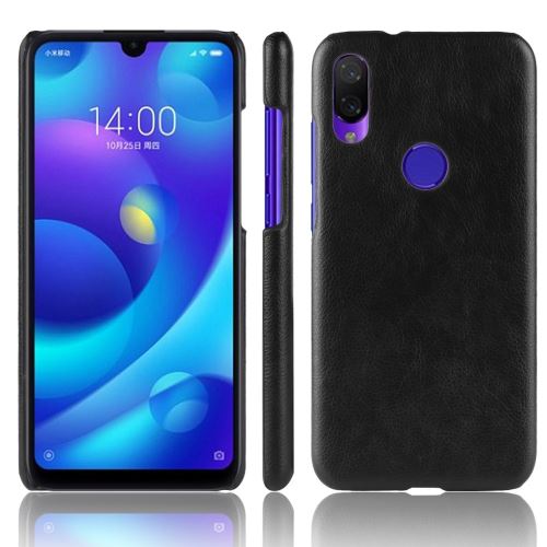 Etui en PU rude noir pour votre Xiaomi Redmi Note 7