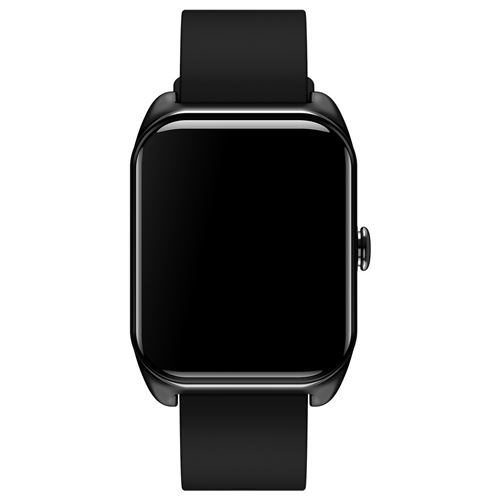 Montre Connectée B58 Compatible avec IOS, Android-Noir