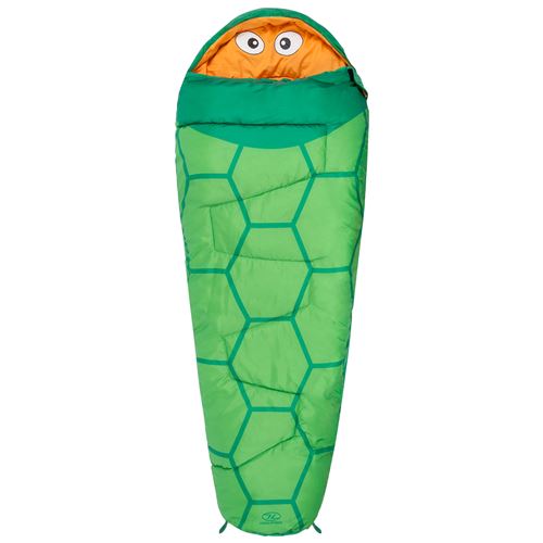 Highlander sac de couchage Creature Turtle170 cm junior polyester vert