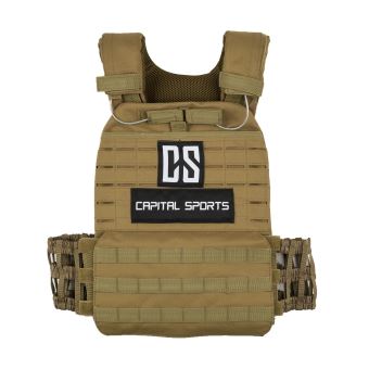CAPITAL SPORTS Battlevest Veste lestée pour entraînement veste lestée capital sports