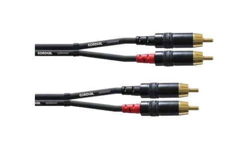 Cordial Audio-Kabel CFU 3 CC Cinch - Cinch 3 m
