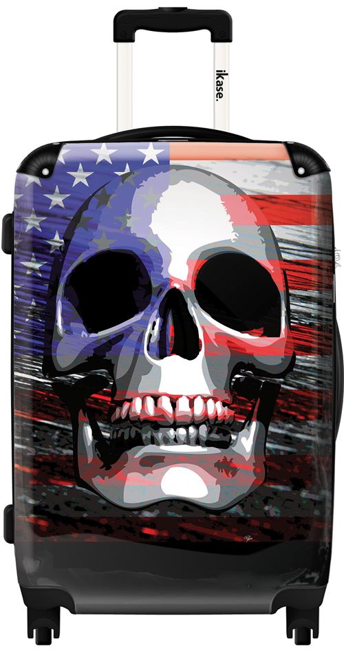 Valise Skulls NOS-0476-MLT - 60 cm - 45 litres - bagage soute