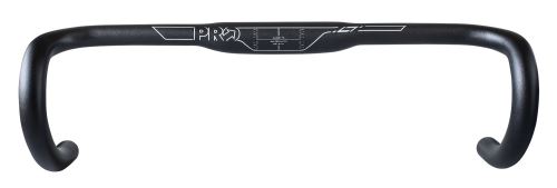 Pro guidon de vélo de route LT Ergo 22,2 / 440 / 31,8 mm noir