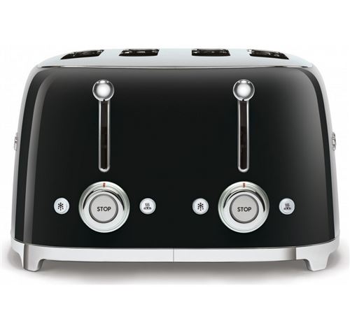 Grille-pain Smeg TSF03 950 W 4 fentes Toaster Noir