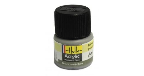 Heller - 9040 - maquette - gris pale brillant