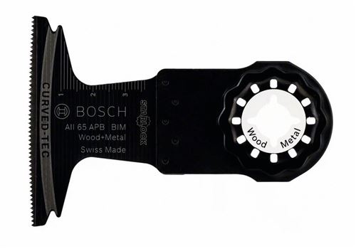 Lame Plongeante De Scie Oscillante Bim Aii 65 Apb pour Bois et Métal 40Mm - Bosch - 2608661781