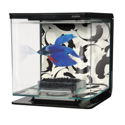 Comparer les prix de aquarium marina betta kit 2l ying yang