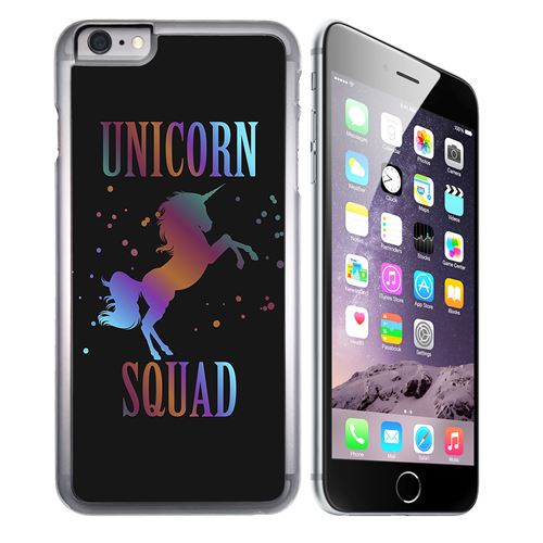 Coque pour iPhone 6 Plus et iPhone 6S Plus unicorn squad licorne