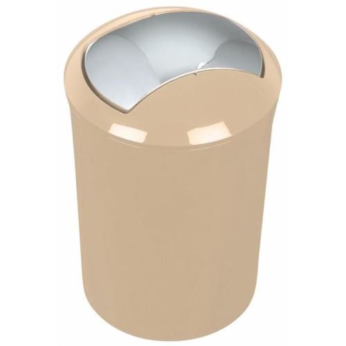 Sydney poubelle salle de bain 30x19x19cm beige 10.16876