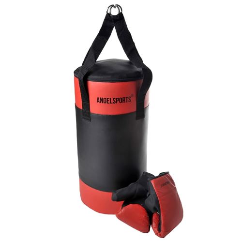 Angel Sports sac de frappe avec gants 704040