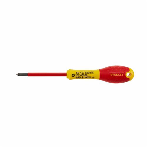 Stanley Tournevis Pozidriv Isole 1000 V Pz0X75Mm Fatmax - 1-65-417