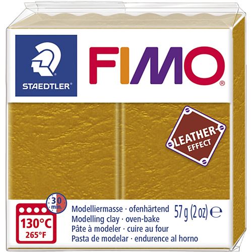 Staedtler Fimo effet d'apprentissage modelage argile argile ocre jaune