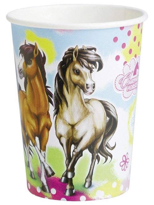 Coupes de charme Chevaux (pack de 8)