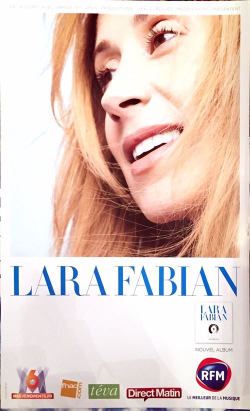Lara FABIAN - 40x60 cm - AFFICHE / POSTER