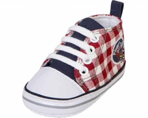 chaussures bébé junior marine / rouge taille 18