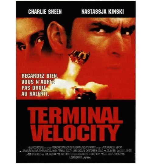 Terminal Velocity AFFICHE CINEMA ORIGINALE
