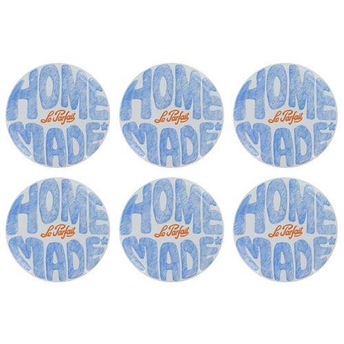 Lot de 6 couvercles pour pots à confiture 8.2cm Le Parfait 610090