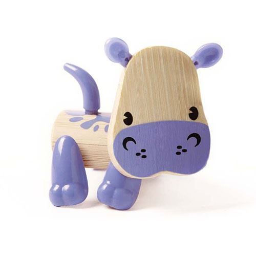 Hape bambou hippopotame violet
