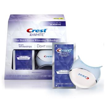 Ensemble De Blanchiment Des Dents Crest 3d White Whitestrips Avec