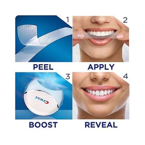 Ensemble De Blanchiment Des Dents Crest 3d White Whitestrips Avec