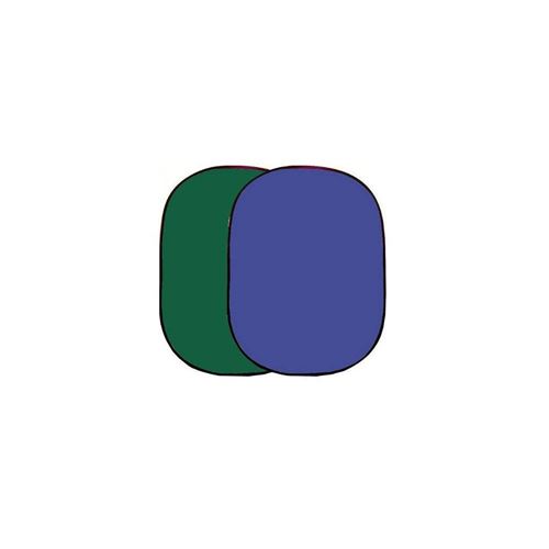 Falcon Eyes - Falcon Eyes Background Board BCP-10-07 Green/Blue 148x200 cm